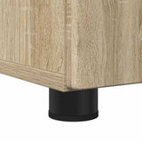 Bathroom Cabinet with Storage Sonoma Oak 60 x 35 x 80 cm 883306
