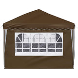 Pop-up Party Tent 575 x 288 x 245 cm Taupe 42019806