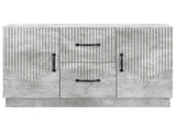 Sideboard Concrete Grey 89 x 34.5 x 57 cm Engineered Wood 895348