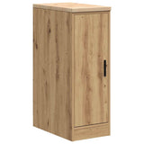 Garage Storage Cabinet Artisan Oak 30x51x85 cm Solid Wood Pine 860561