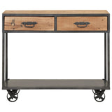 Console Table 90x35x74 cm Solid Reclaimed Wood 323516