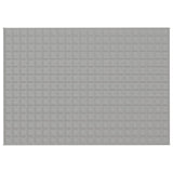 Weighted Blanket Grey 155x220 cm 11 kg Fabric 350723