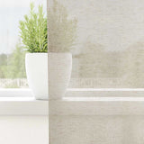 Voile Curtain with Curtains 2 pcs Sand 260 x 140 cm Polyester 4108021