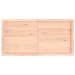 Bathroom Countertop 120x60x cm Untreated Solid Wood 3156048