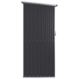 Garden Shed Anthracite 118.5x97x209.5 cm Galvanised Steel 150901