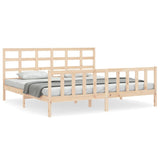 Bed Frame without Mattress 160x200 cm Solid Wood Pine 3192111