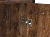 Book Cabinet Smoked Oak 60 x 24 x 161 cm Engineered Wood 883858