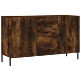 Sideboard Smoked Oak 100x36x60 cm Engineered Wood 828185