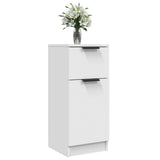 Sideboard White 30x30x70 cm Engineered Wood 811115
