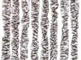 315130 Insect Curtain Brown and Beige 90x200 cm Chenille
