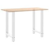 Bar Table Legs White 2 pcs 60x cm Steel 4013333