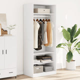 Wardrobe White 80x50x200 cm Engineered Wood 3307693