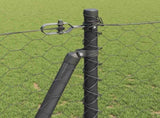 Welded Wire Fence with Concrete Base 100 x 1.2 m 3353736