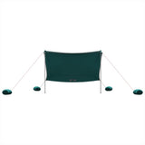 Beach Canopy with Sand Anchors Green 304x300 cm 4008645