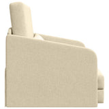 Sofa Bed Cream 65 x 80 x 83 cm Fabric 4106643
