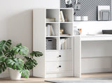 Highboard with Drawer White 45.5 x 34 x 127 cm 869362