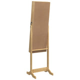 Mirror Jewellery Cabinet with LED Lights Free Standing 353264