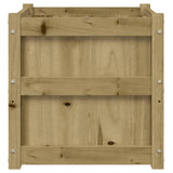 Garden Planters 2 pcs Impregnated Wood Pine 837423