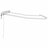 Awning Frame Retractable White 2.5 x 2 m Powder-coated Steel 42002531