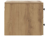 Wall-Mounted Bedside Cabinet Artisan Oak 33 x 34.5 x 40 cm 898143