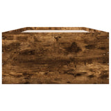 Bed Frame without Mattress Smoked Oak 100x200 cm 3280962
