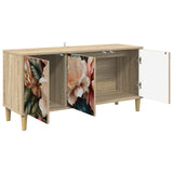 TV Cabinet BORNE 102 x 33 x 50 cm Sonoma Engineered Wood 8007076