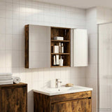 Bathroom Cabinet Set 3 pcs 120 x 10.5 x 60.5 cm Engineered wood 3403732