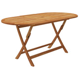 Dining Set Foldable Rectangular Traditional 3060197
