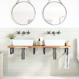 Table Top 120x40x4 cm Rectangular Solid Wood Acacia 4008781