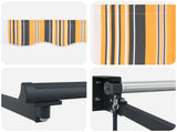 Manual Retractable Awning with LEDs 5 x 3 m 3419504
