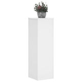 Plant Stand 2pcs White 25x25x80 cm Engineered Wood 852942