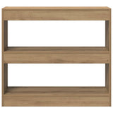 Book Cabinet/Room Divider Artisan Oak 80x30x72 cm 856815