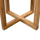 Side Table 40x50 cm Solid Oak Wood 247044