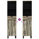 Bathroom Cabinet White 38 x 33 x 160 cm Engineered Wood 4017994