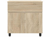 Bathroom Vanity Unit Sonoma Oak 60 x 35 x 80 cm Engineered Wood 889417