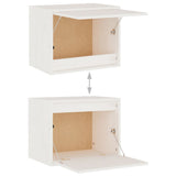 TV Cabinets 4 pcs White Solid Wood Pine 3100250
