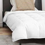 2-in-1 Duvet with Pillow 2 pcs White Down Feather 3376354