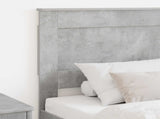 Headboard with Headboard Concrete Grey 80 cm Engineered Wood 887492