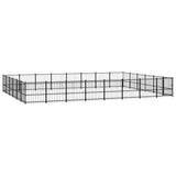 Outdoor Dog Kennel Steel 45.16 m 3124645