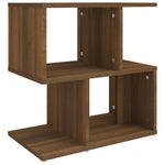 ZNTS Bedside Cabinets 2 pcs Brown Oak 50x30x51.5 cm Engineered Wood 815833