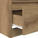 Bedside Cabinets 2 pcs Artisan Oak 40x40x50 cm Engineered Wood 856501