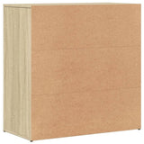 Sideboard Sonoma Oak 79x38x80 cm Engineered Wood 840522