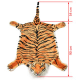 Tiger Carpet Plush 144 cm Brown 80168