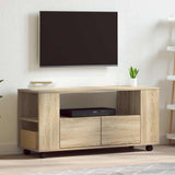 TV Cabinet Sonoma Oak 102x34.5x43 cm Engineered Wood 833745