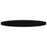 Table Top Dark Brown 120x60x4 cm Solid Wood Oak Oval 4009059