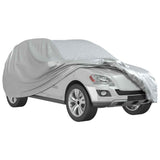 Car Cover for SUV with Buckle Straps Full Silver M 4008930