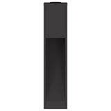 Solar Led Pathway Light 2 pcs Black Cold Rolled Steel 879716