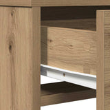 Dressing Table Artisan Oak 50 x 41 x 135 cm Engineered Wood 865099