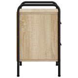 Bedside Cabinet Sonoma Oak 40 x 30 x 50 cm Engineered Wood 8013484