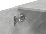 Wall Cabinet Concrete Grey 80x42.5x40 cm Engineered Wood 846127